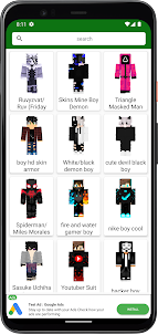 Boys Skins for Minecraft PE