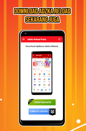 Adzka Reload Pulsa Screen 3