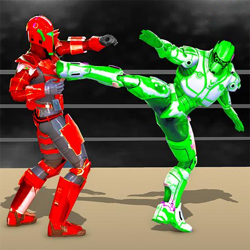 Baixar e jogar Real Robot Ring Fighting 3D no PC com MuMu Player