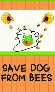 Salva al perro Ataque de abeja