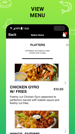 Android application TruckFindr - Find Food Trucks screenshort