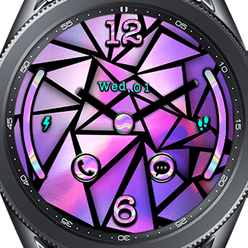 Polygon Holographic Triangle_W logo