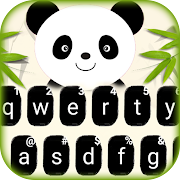 Cartoon Panda Keyboard Theme