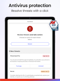 McAfee Security: Antivirus VPN Screenshot