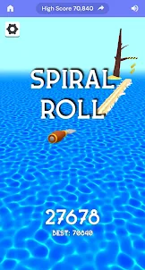 Sprial Rolling 3D Game