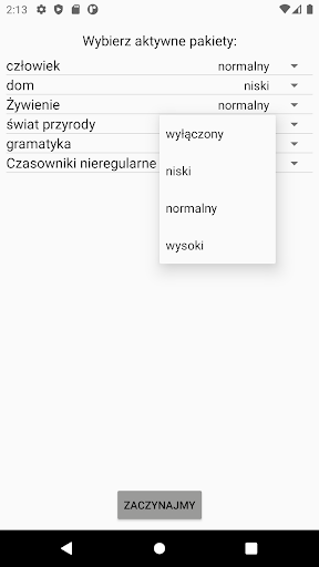 Android application EngLS screenshort