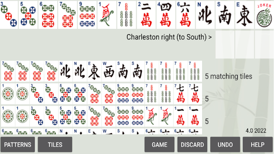 American Mahjong Practice 2022