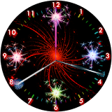 Sparks Analog Diwali Clock icon