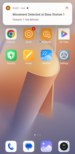 Android application Ocufii screenshort
