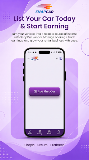 Snapcar Vendor - Rent & Earn screenshot 6