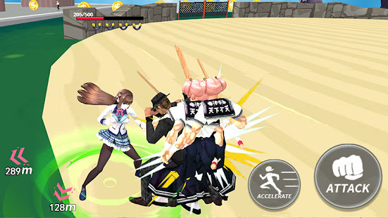 SAKURA High School Girl Simulator Varies with device APK screenshots 5