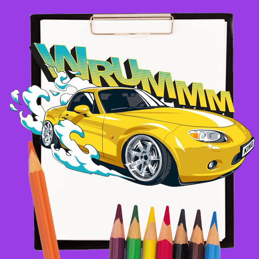 JDM Car Coloring Book Download on Windows