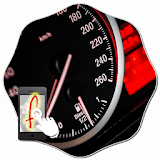 Gesture Lock Screen Car Race icon