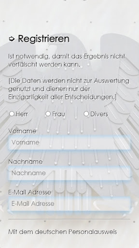 Politik mitmach App Screen 2