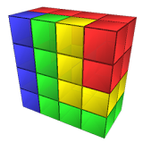 Blocks 3D icon