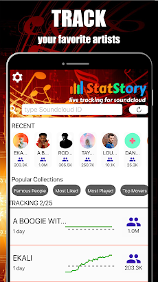 Statstory for Soundcloud - Anaのおすすめ画像1