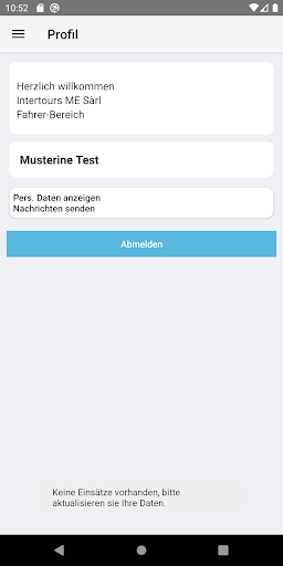 Intertours Intern Screen 2