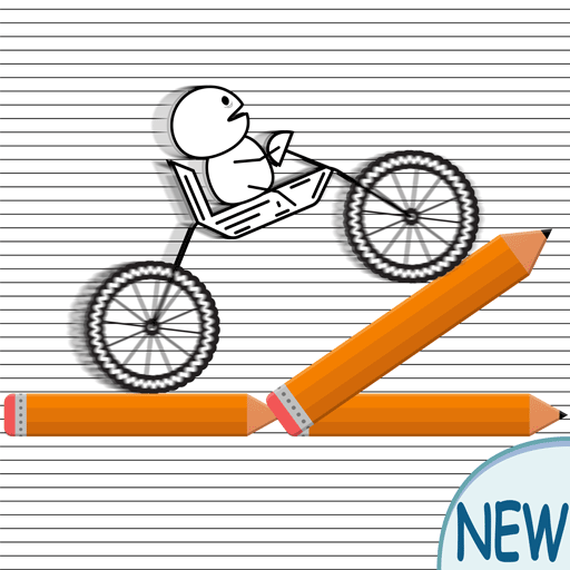 Pencilmation Rider Action Cartoon Biking NEW