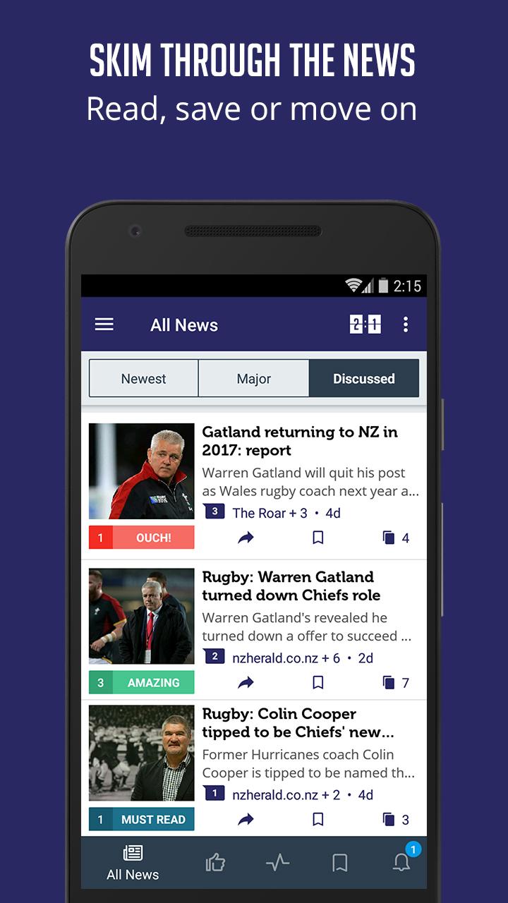 Android application Rugby.net Live Scores & Updates screenshort