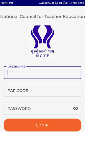Android application NCTE-PAR APP screenshort