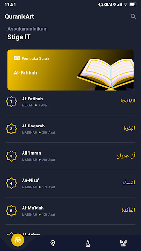 QuranicArt Al-Quran Indonesia Screen 2