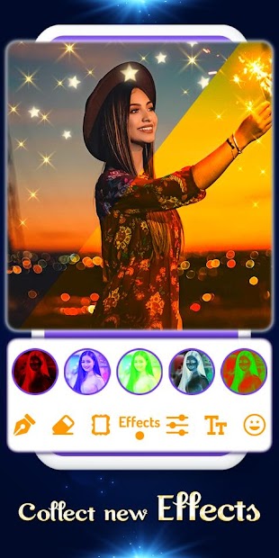 Screenshot 12 Photo Glitter & Sparkle Light Effects android