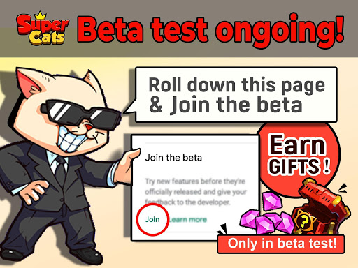 Super Cats(Beta test recruiting) androidhappy screenshots 1