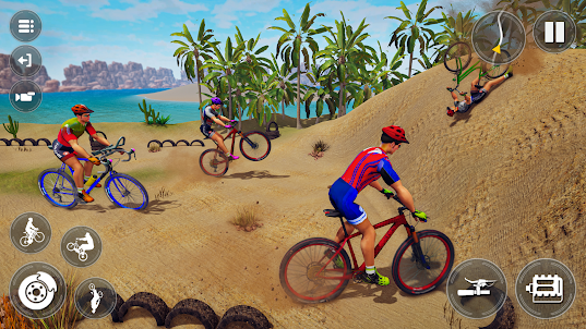 Offroad BMX Racing Cycle Game