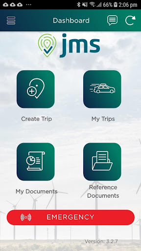 Android application Journey Management System screenshort