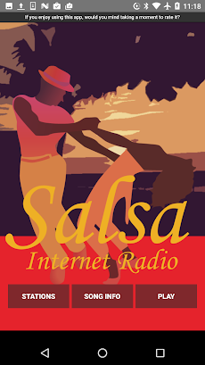 サルサ、ラテン音楽が聴けるインターネットラジオ！のおすすめ画像1