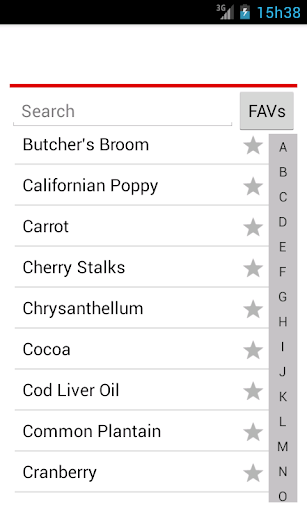 Android application Herbs and Use (Offline) screenshort