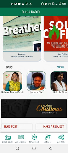 Dukia Online Radio Screen 3