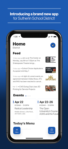 Android application Sutherlin School District screenshort