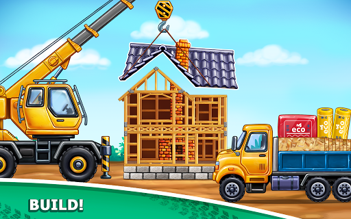 Truck games for kids - build a house, car wash 7.1.2 screenshots 17