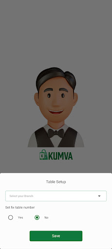 KUMVA WAITER Screen 2