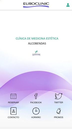Android application EUROCLINIC screenshort