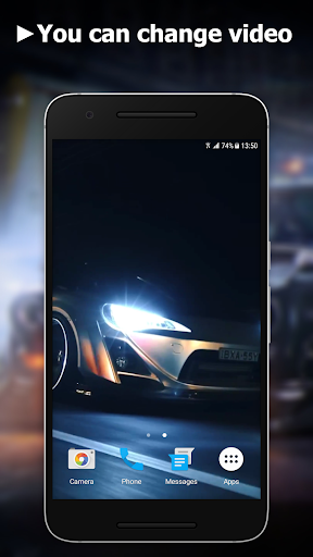 Street Racing Live Wallpaper Screen 2