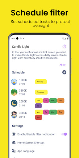 f.lux:Blue Light|Night Mode Screen 2