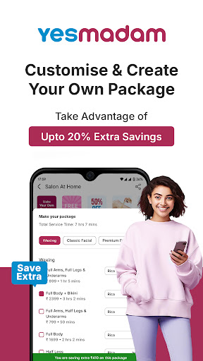 Yes Madam - Salon at Home screenshot 14