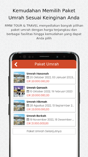 RMW TOUR & TRAVEL Screen 2