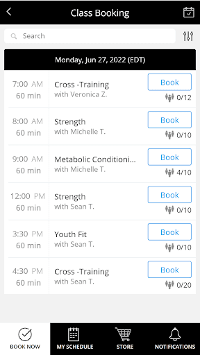 Boom Box Fitness Screen 3