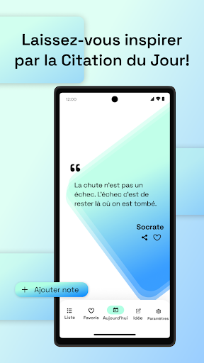 Aperçu de l'application