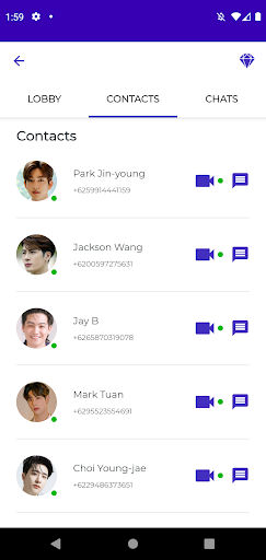 GOT7 Fake Video Chat & Call Screen 2