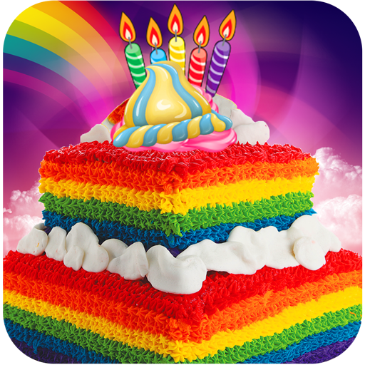 Rain Bow Cake Maker  Icon