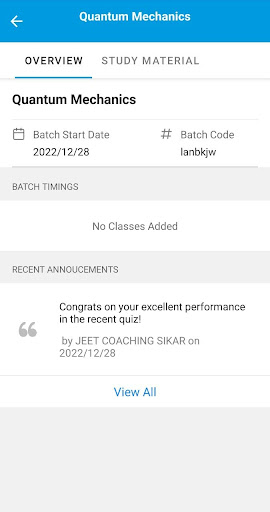 JEET COACHING SIKAR Screen 2