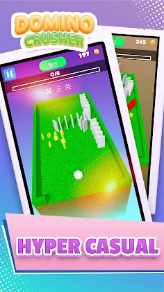 Domino Cursher - Push All Down - Screenshot 1