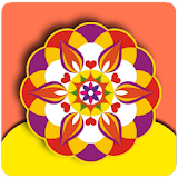 Rangoli Designs (Offline) icon
