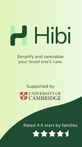 Android application Hibi: Care Companion screenshort