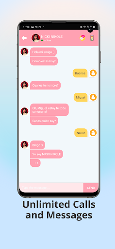 Nicki Nicole Video Call - Chat Screen 2