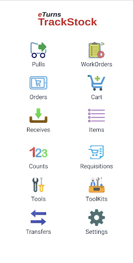 Android application TrackStock screenshort